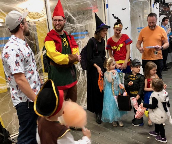 Island House Celebrates Lobby Grand Opening With Halloween Party No age limit for children at the Island House Halloween Party.